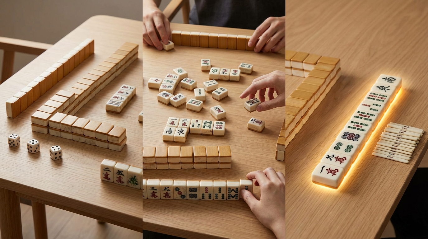 麻雀とは？ゲームの目的と1局の流れ