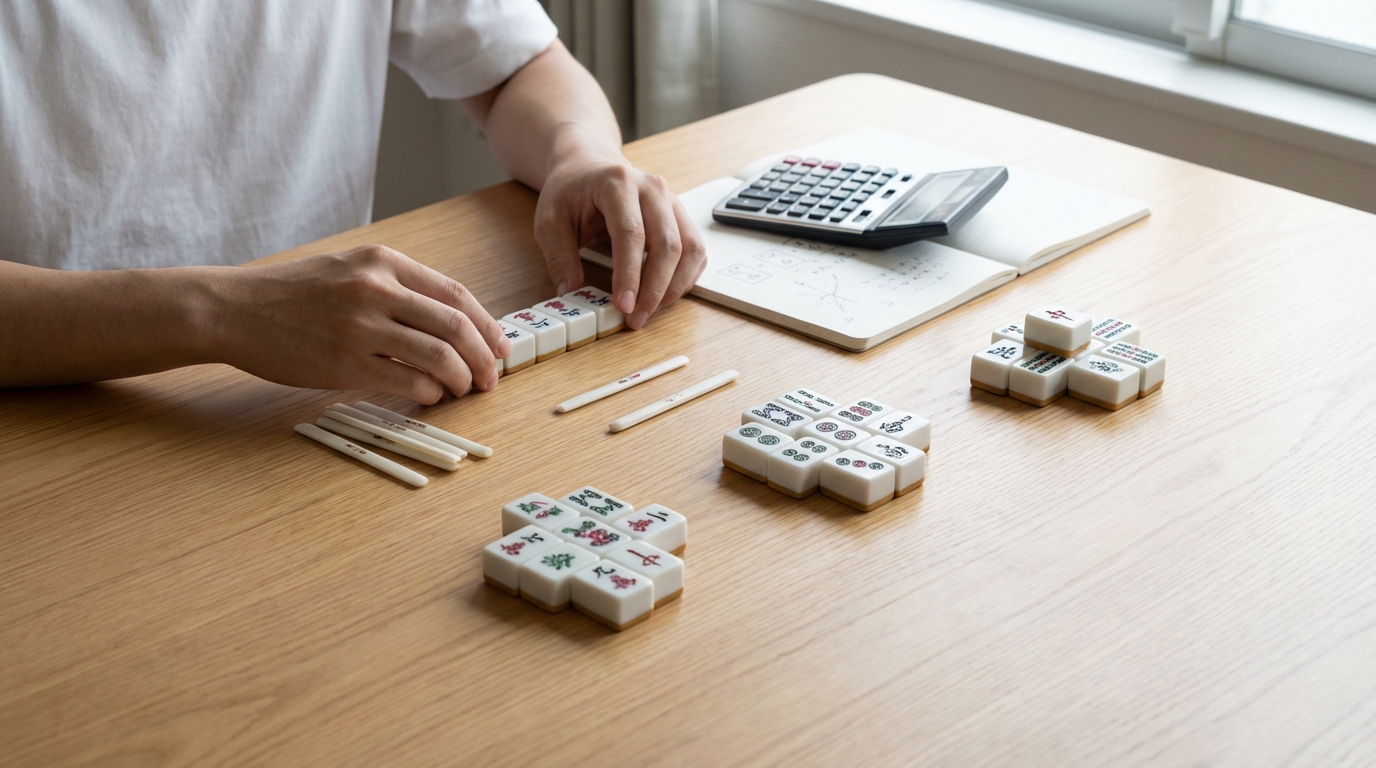 麻雀の点数計算の覚え方｜初心者向け3ステップ練習法