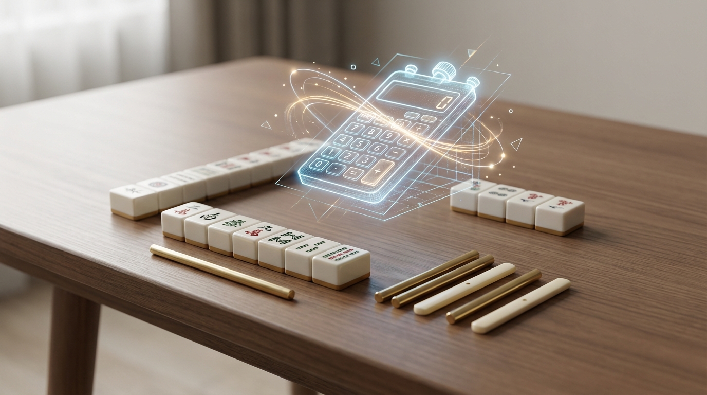 麻雀の点数計算の仕組みを30秒で理解する