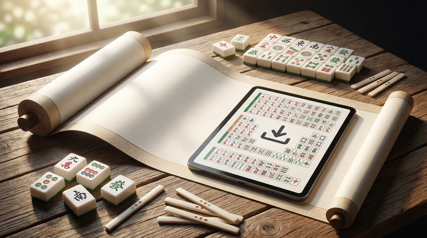 【無料ダウンロード】麻雀役早見表の印刷用PDF・画像