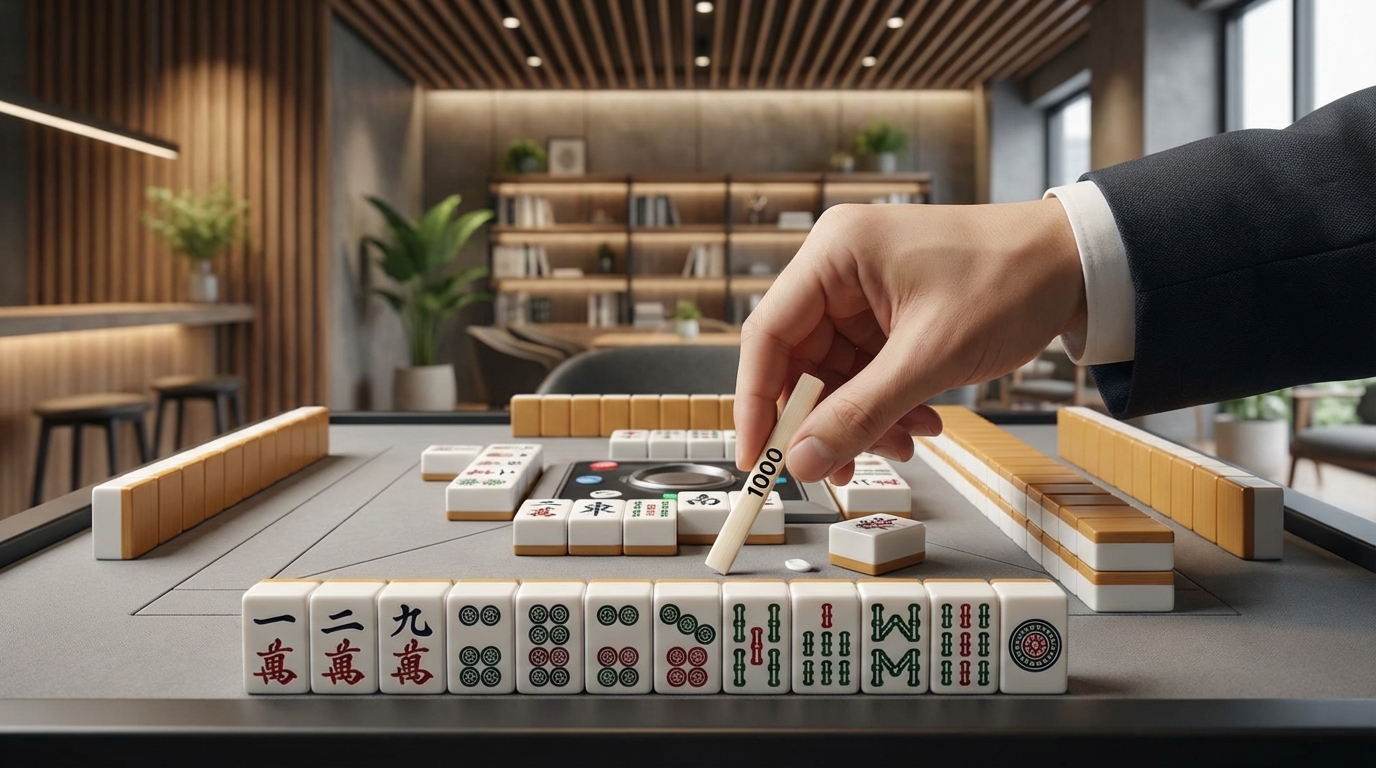 麻雀初心者が覚えるべきリーチの基本ルール