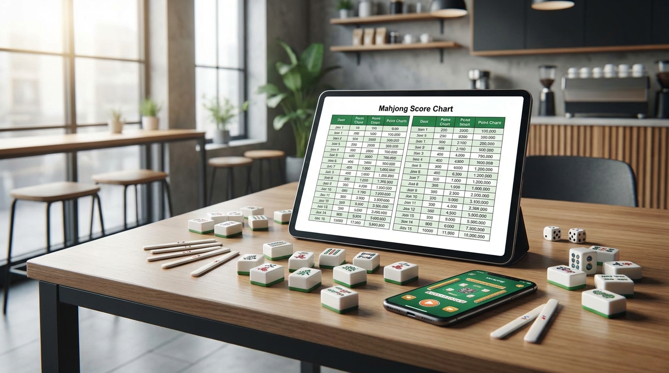 麻雀点数早見表をいつでも使えるようにする方法【PDF・アプリ】