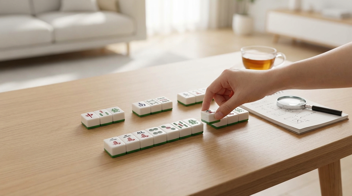 麻雀の待ちを確認する3ステップ｜初心者でもできる判定方法