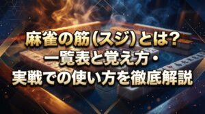 麻雀の筋（スジ）とは？一覧表と覚え方・実戦での使い方を徹底解説
