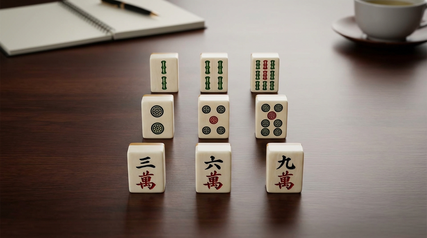 【早見表】麻雀の筋一覧|147・258・369の対応表