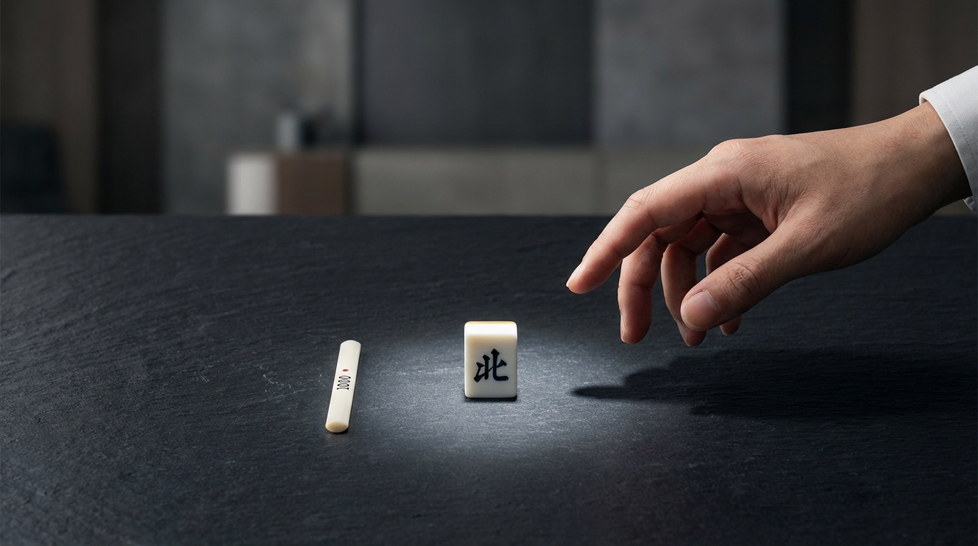 単騎待ちでリーチすべき？ダマとの使い分け