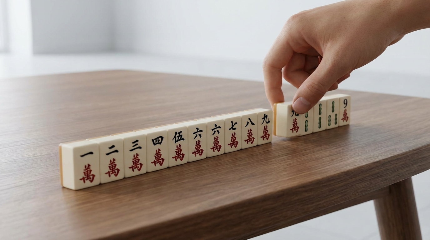 イーシャンテンの意味｜テンパイまであと1枚の状態