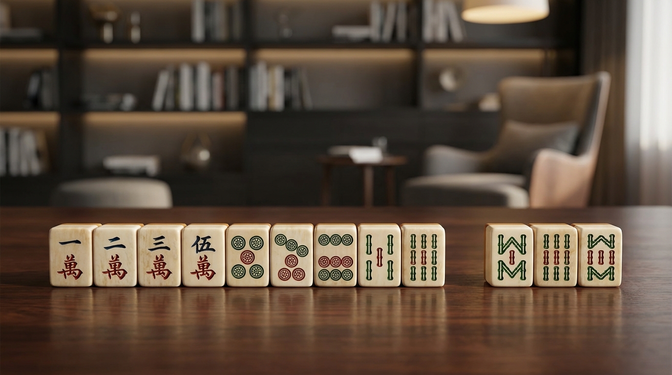 【練習問題】この手牌はテンパイ？待ちは何枚？