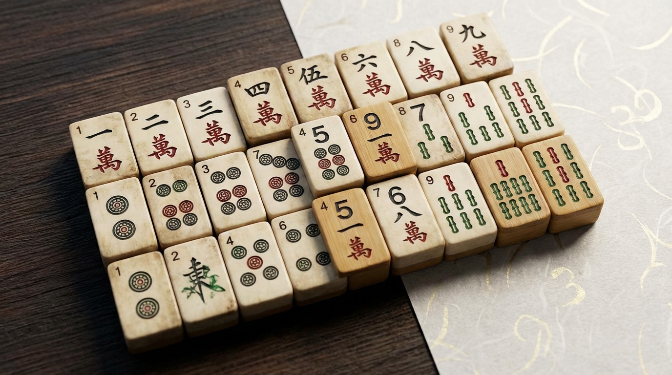 麻雀の数字1〜9の読み方一覧表【保存版】