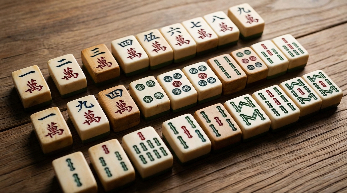 麻雀の数牌1〜9の読み方一覧表【保存版】