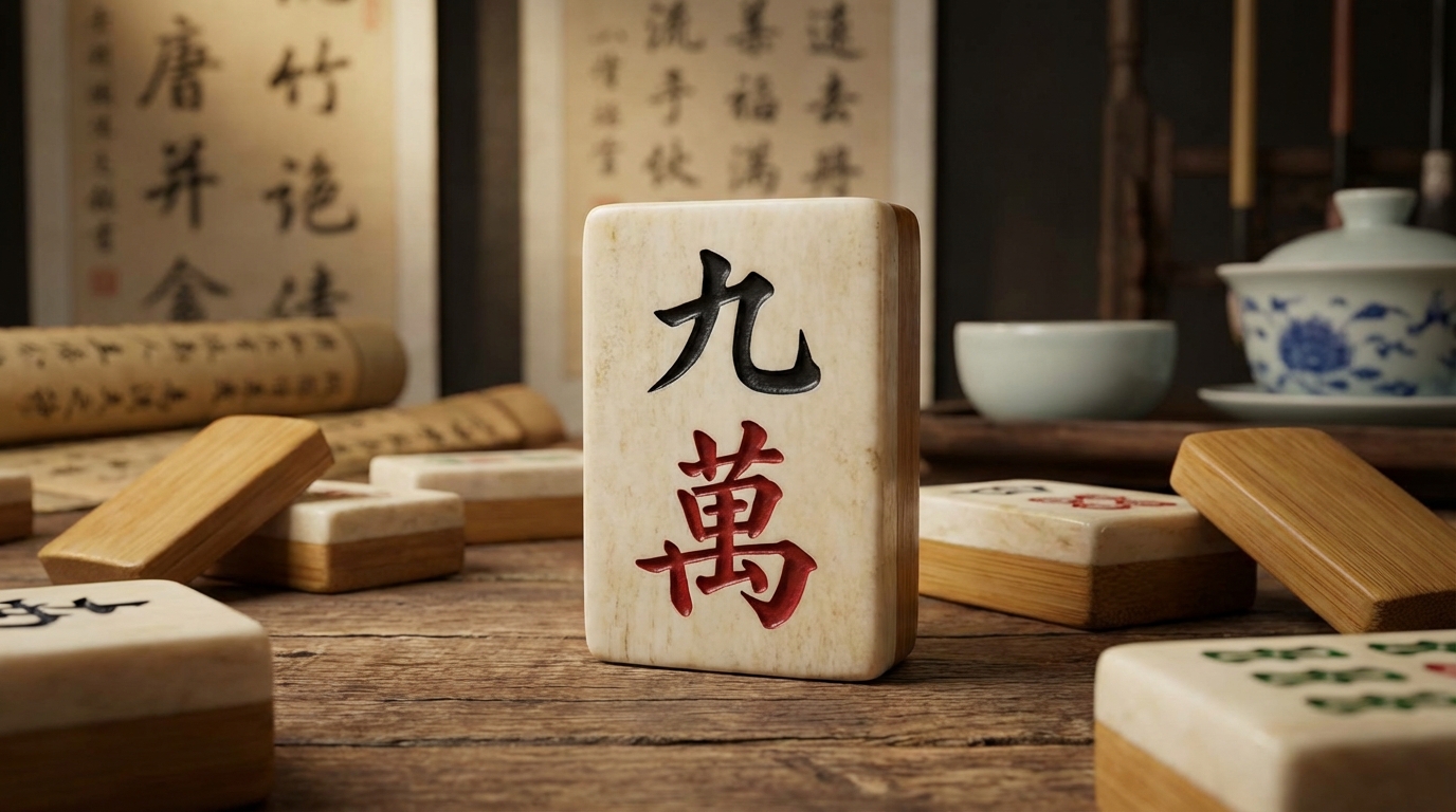 なぜ9を「チュー」と読む？麻雀用語の由来を解説