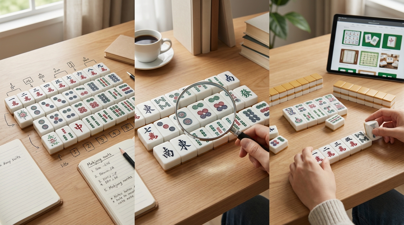 麻雀の牌の読み方を覚えるコツ3選