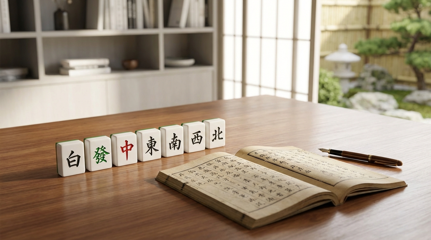 字牌の読み方も一緒にマスターしよう