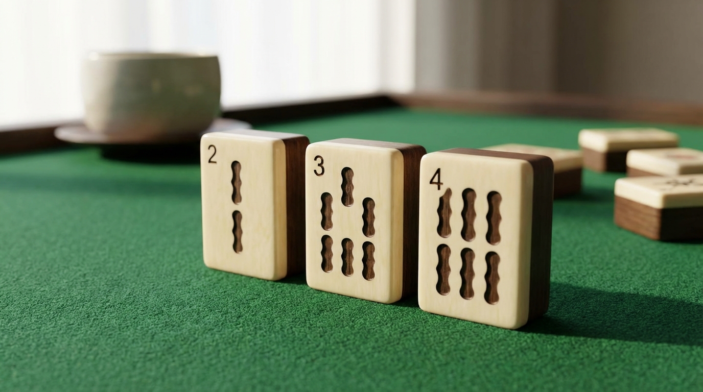 順子とは？麻雀用語の読み方と意味をわかりやすく解説