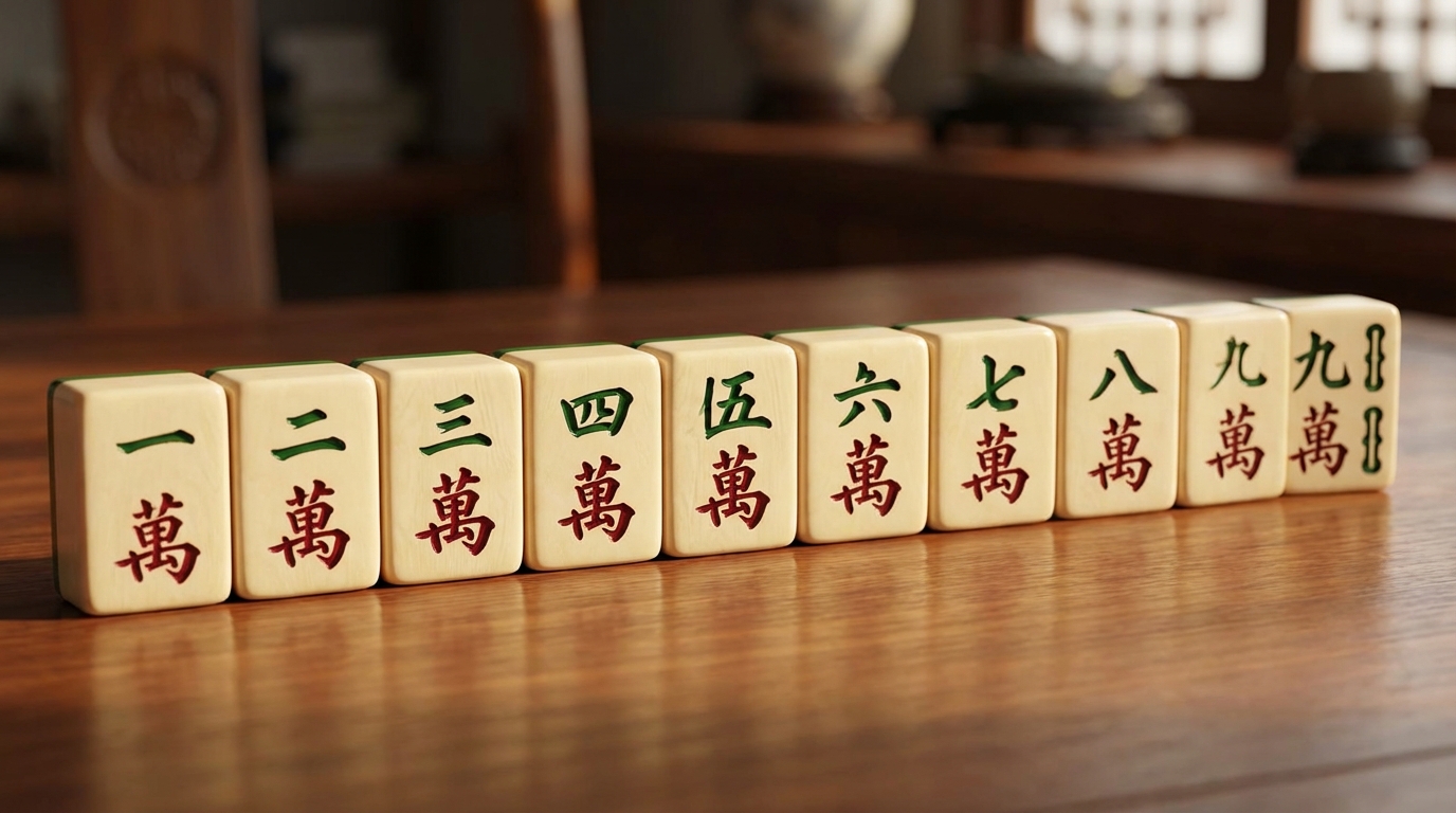 萬子（マンズ）の読み方｜一萬〜九萬を画像付きで解説