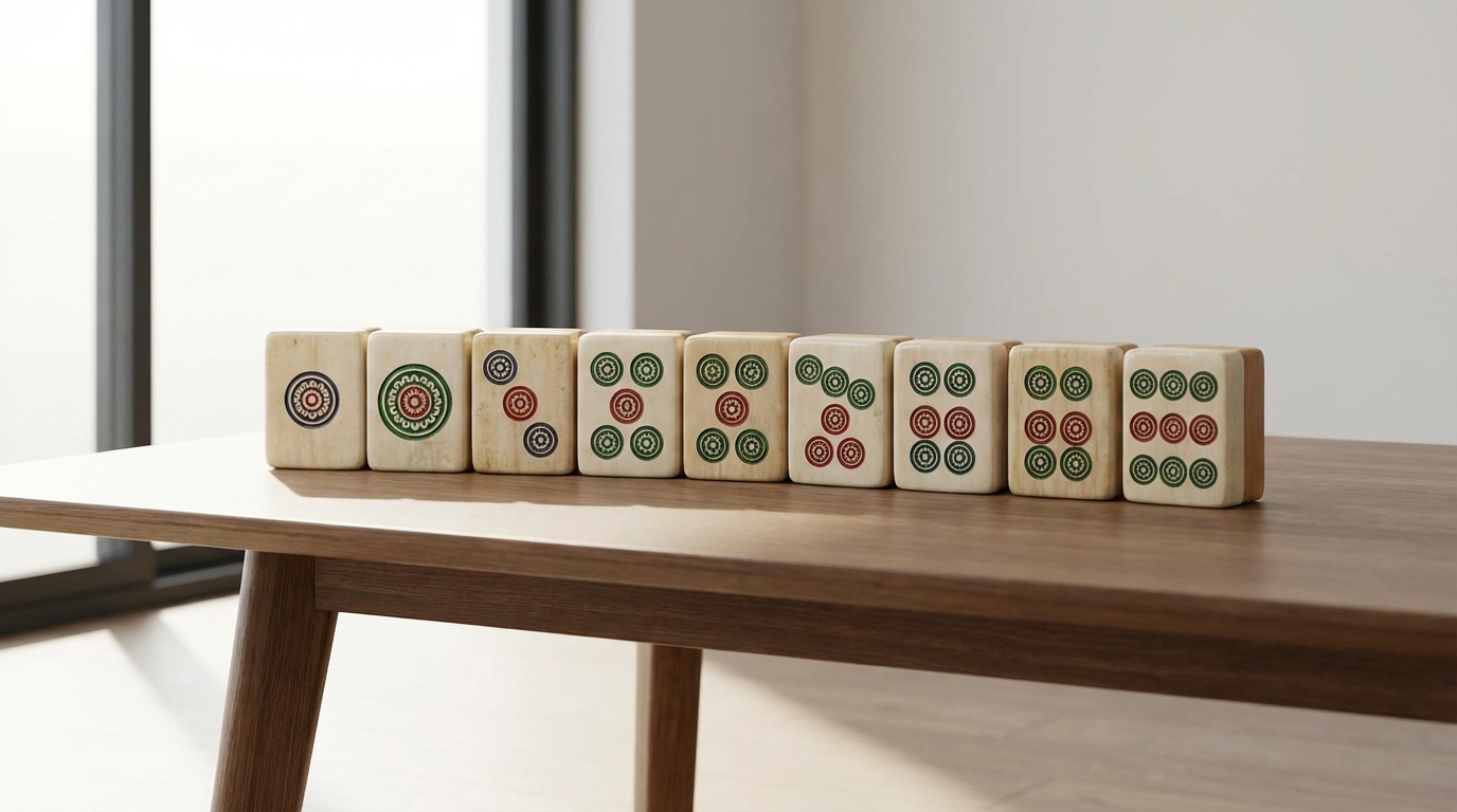 筒子（ピンズ）の読み方｜一筒〜九筒を画像付きで解説