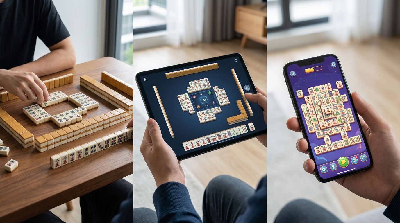 一人麻雀ゲームとは？3つのタイプを解説