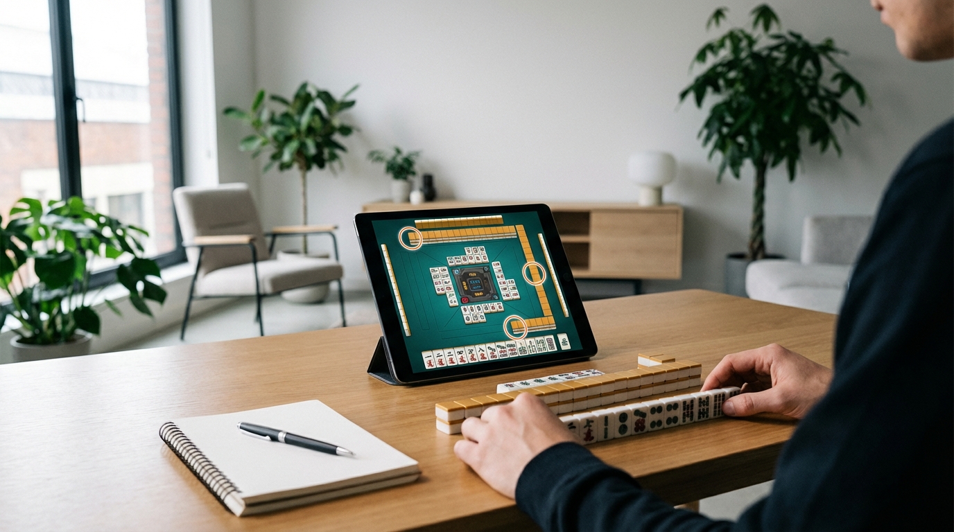 一人麻雀ゲームで上達するための練習ポイント3つ