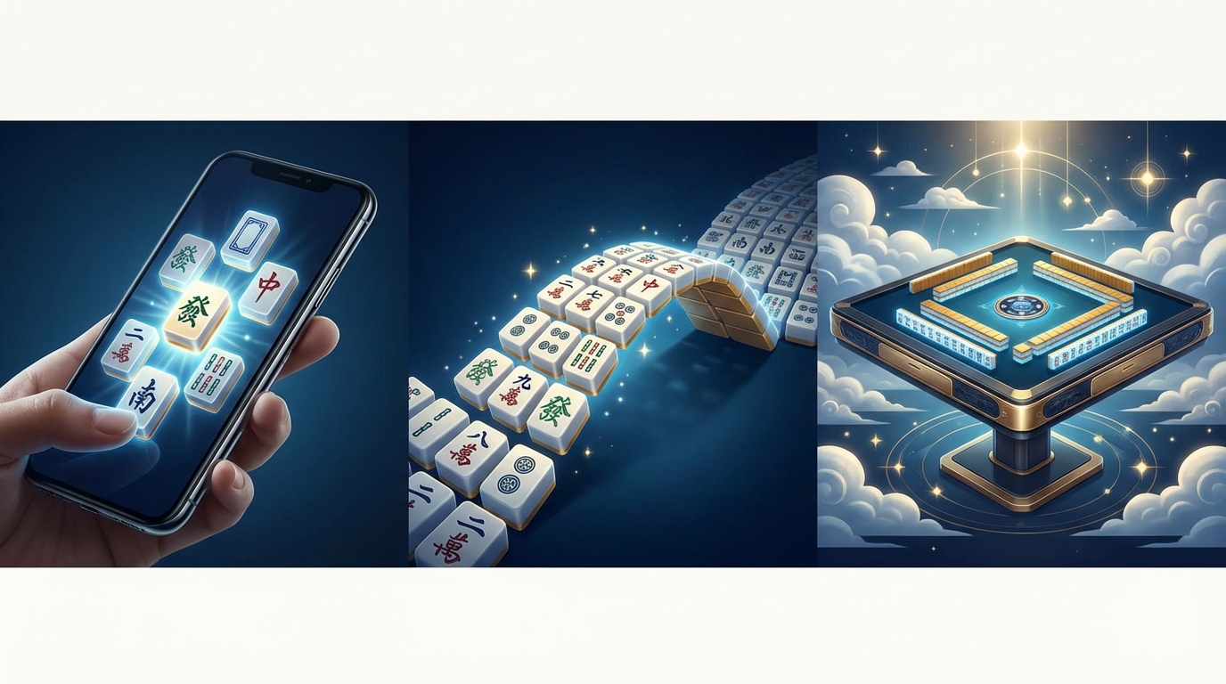 麻雀天聖の無料ゲームを始める3ステップ