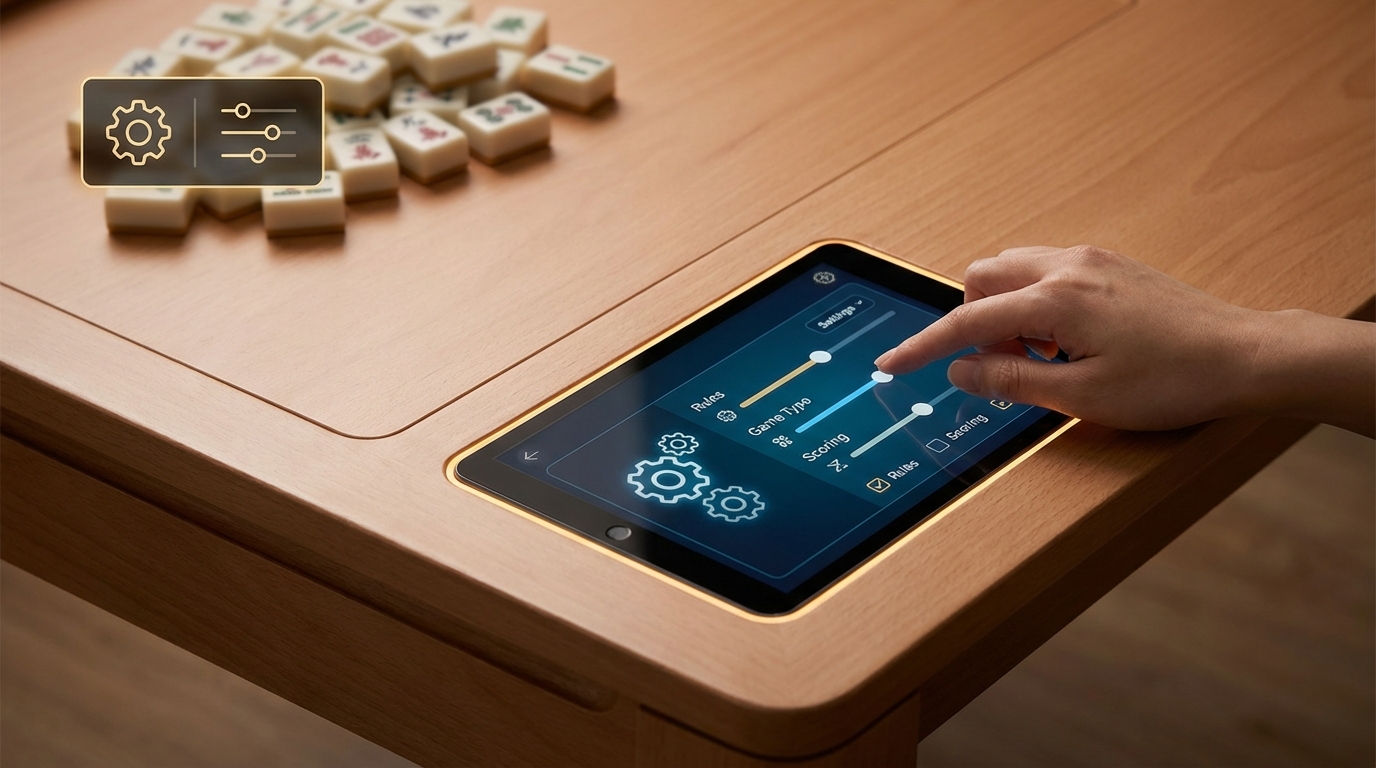 麻雀天聖のルール設定を変更する方法