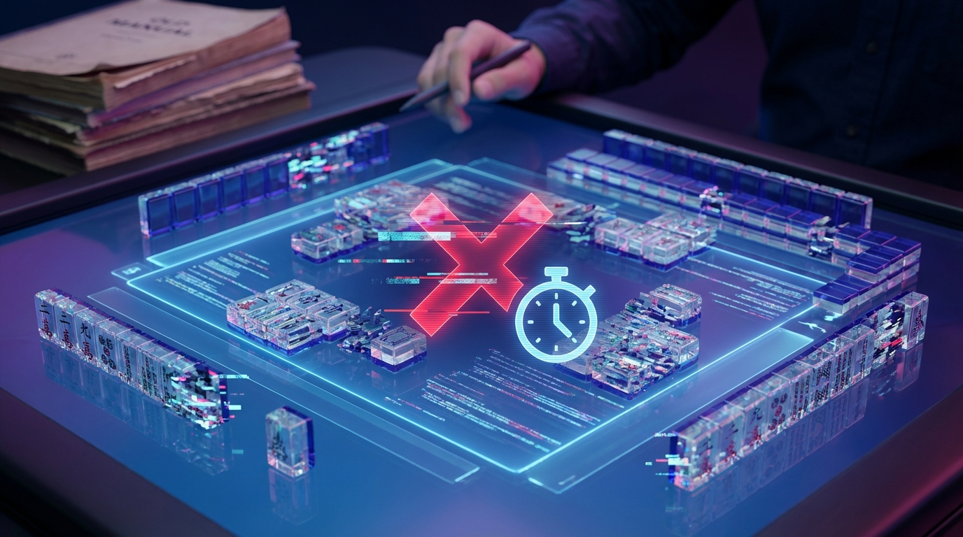 麻雀天聖が動かない・エラー時の対処法