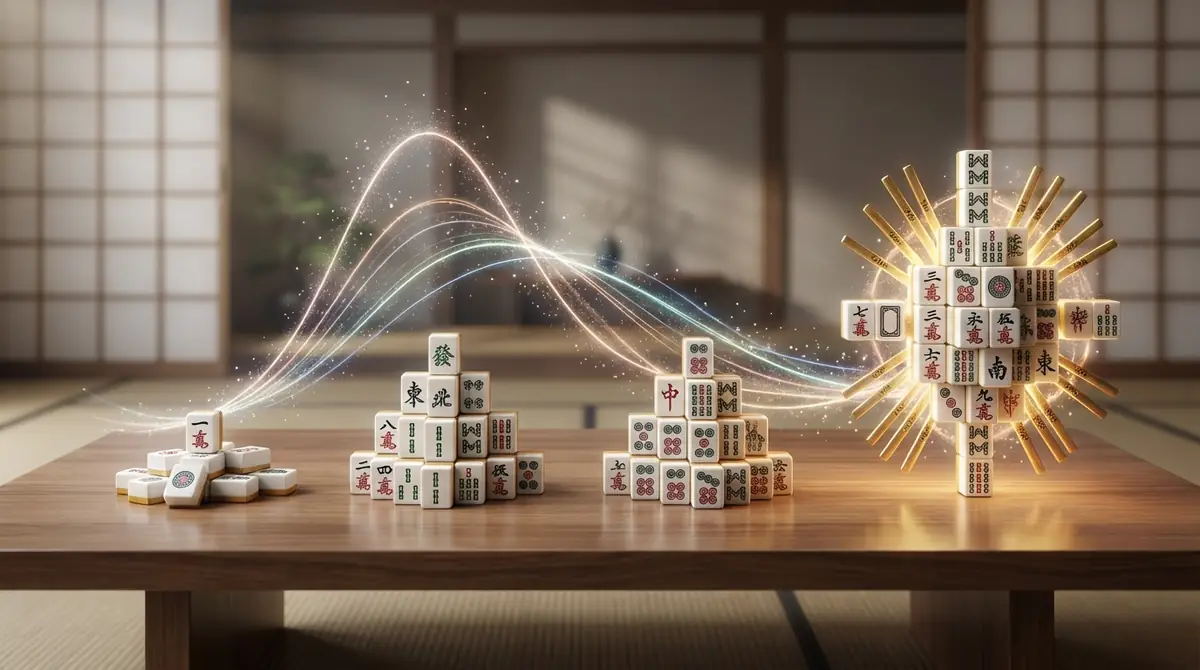 翻数別に見る役の確率分布｜1翻〜役満の出現傾向