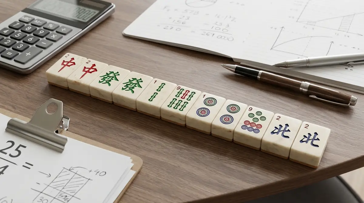 チーピン（七対子）の点数計算｜25符固定の特殊ルール