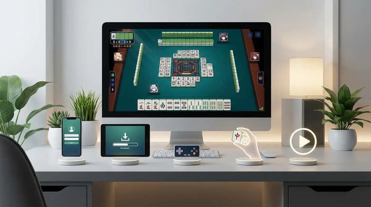 ハンゲーム麻雀4の始め方【5ステップで今すぐプレイ】