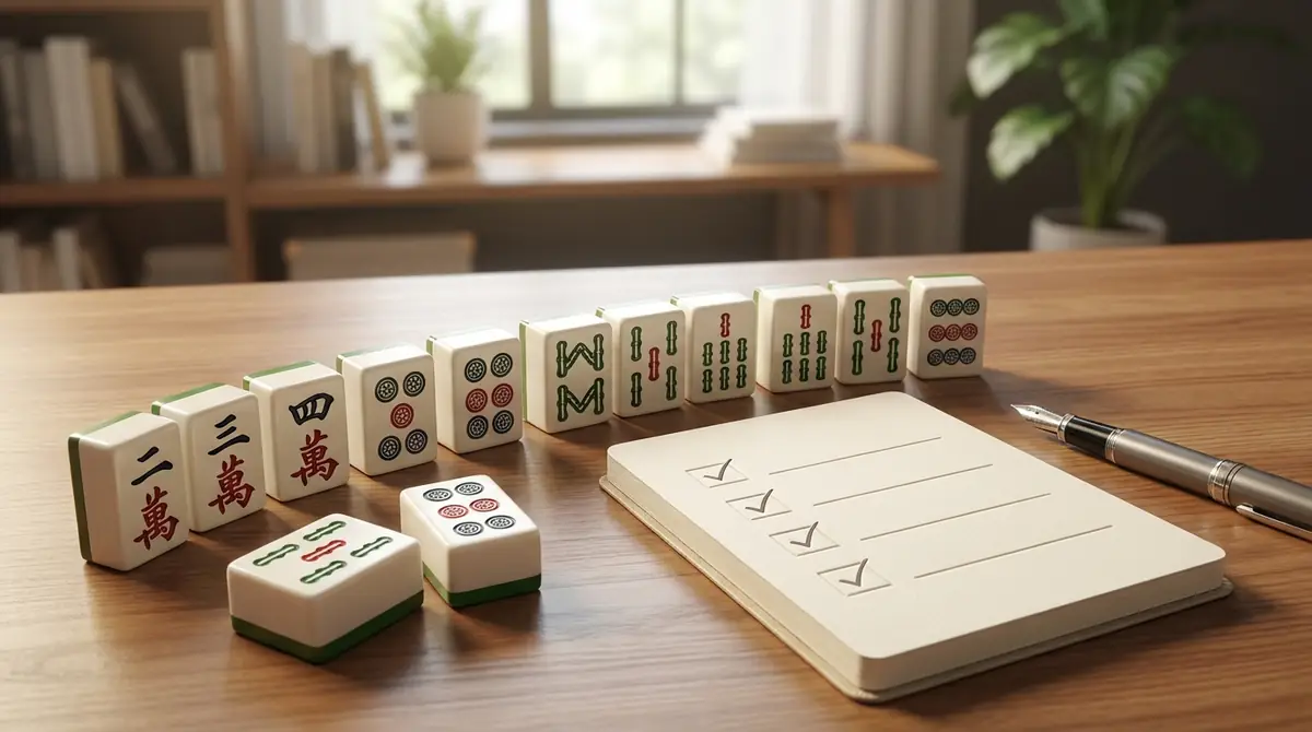 【結論】ピンフの条件は4つ!チェックリストで即確認