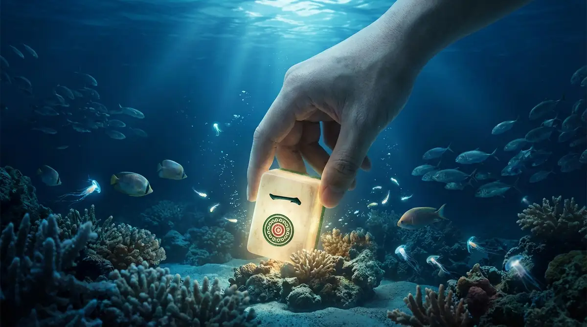 海底摸月（ハイテイモーユエ）の意味・読み方・由来