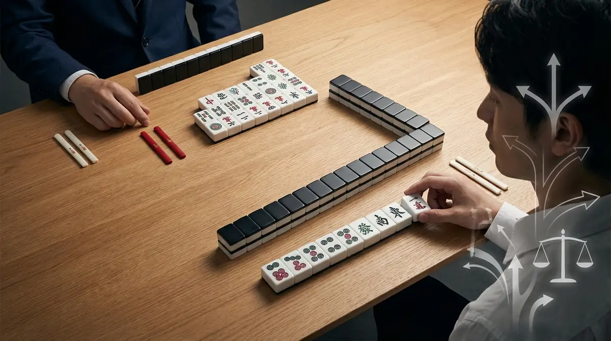 相手のダブルリーチへの対処法と押し引き判断