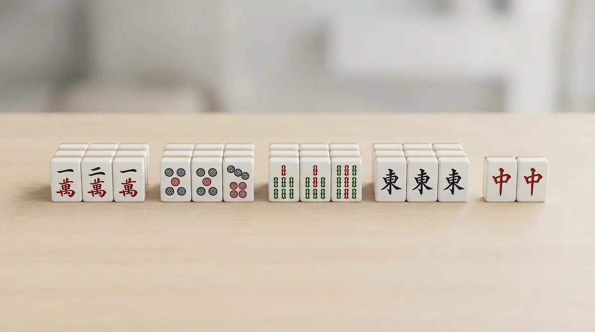 四暗刻の成立条件を図解でわかりやすく解説