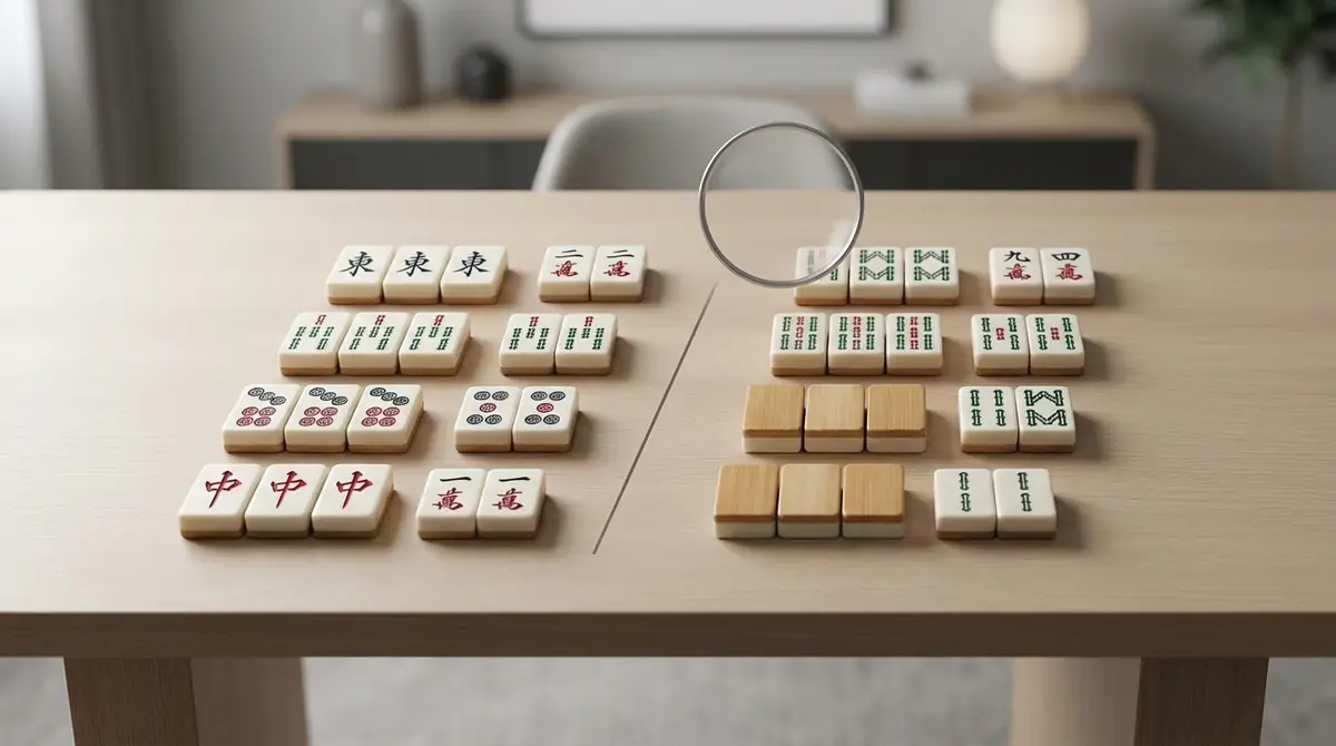 四暗刻と間違えやすい役との違い