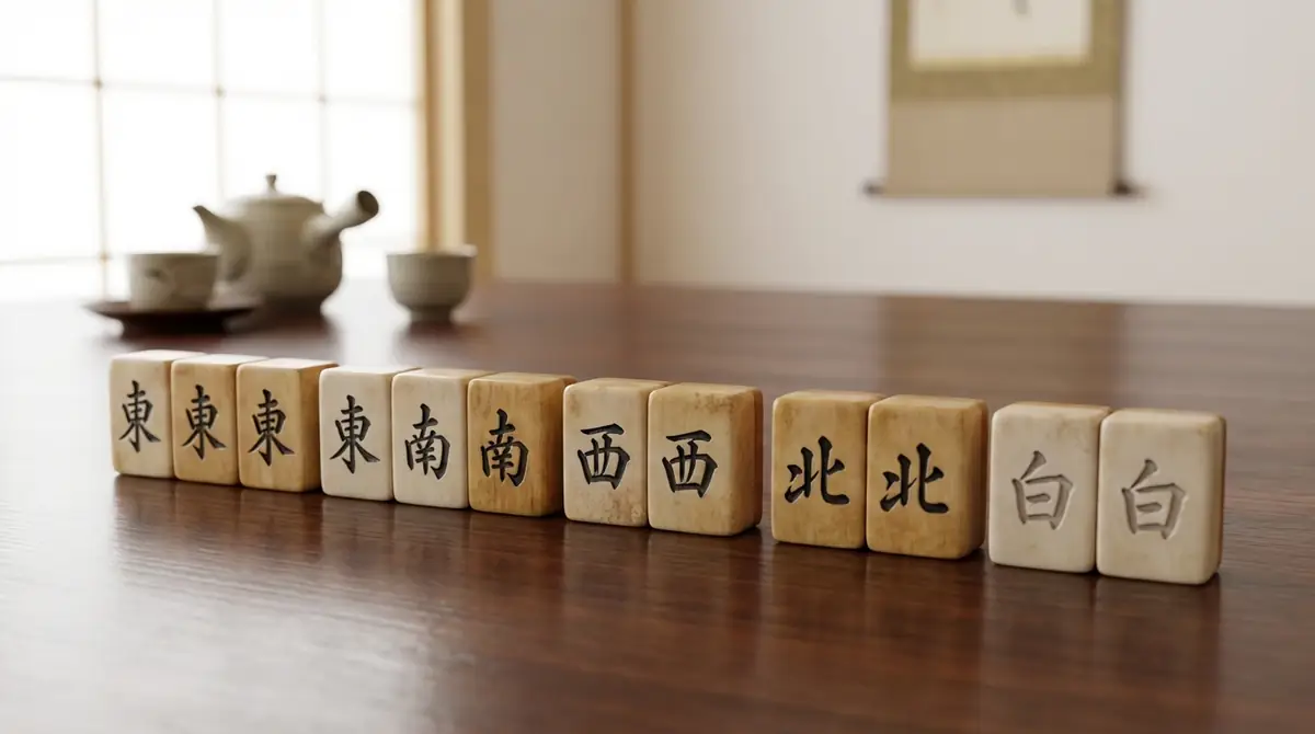 字一色の読み方・点数・成立条件【基本を30秒で理解】