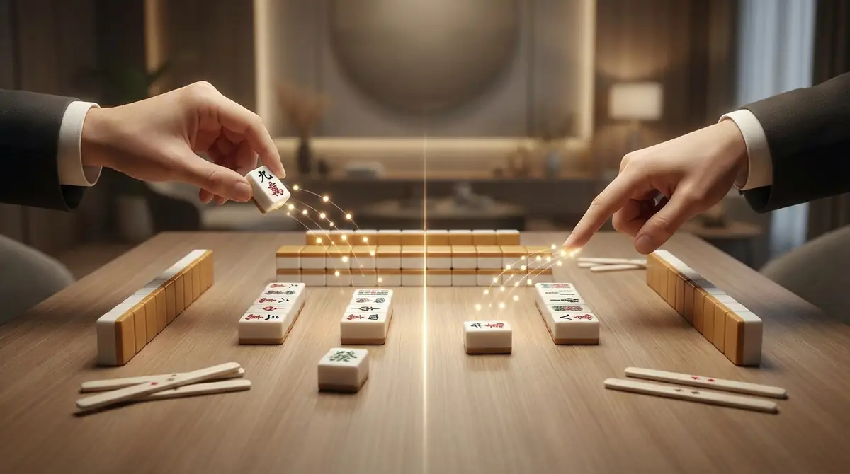 ツモとロンの点数の違いを30秒で理解する