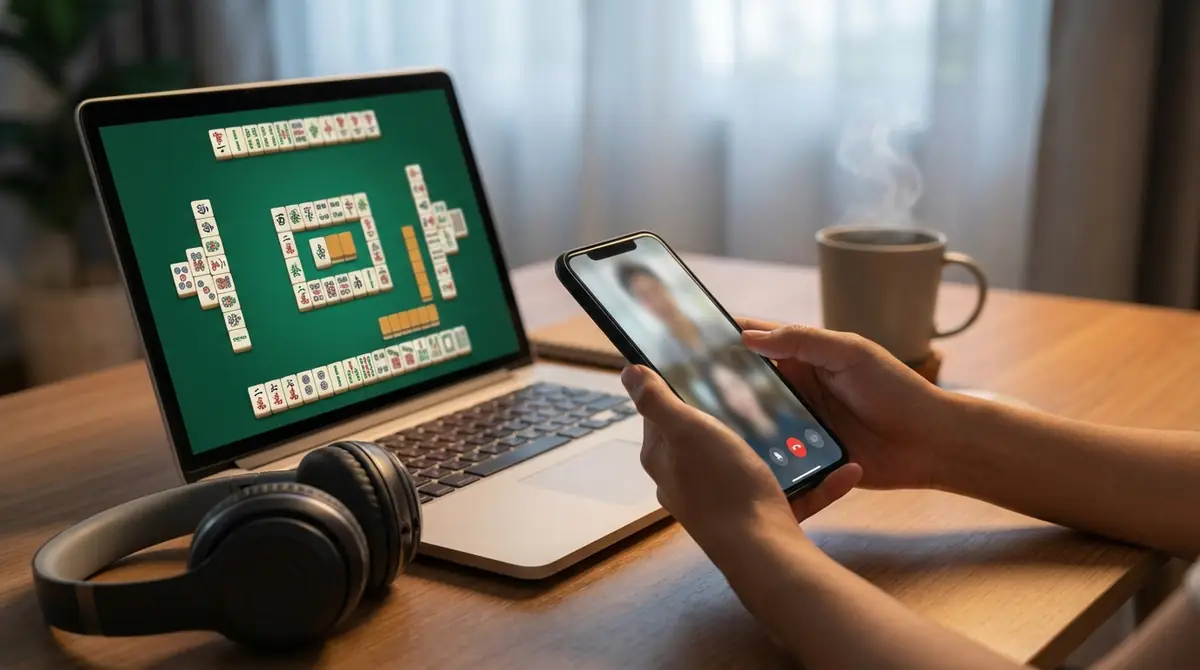 通話しながらオンライン麻雀を楽しむ方法｜Discord・LINE活用術