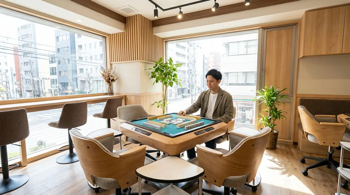 【結論】雀荘は一人で行くのが普通|初心者でも問題なし